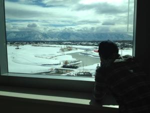 Watching the powder days slip by no more.